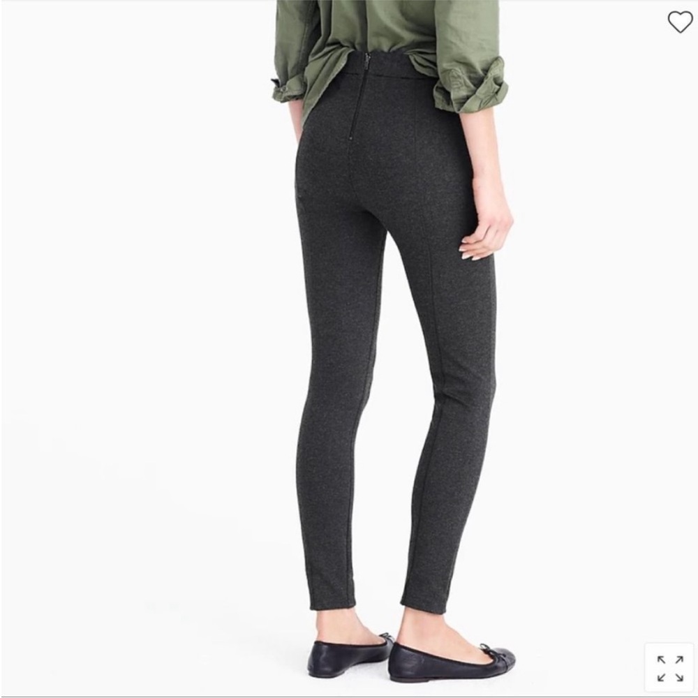 J crew Pixie pant Any Day in stretch ponte size XSP in grey - Picture 3 of 8